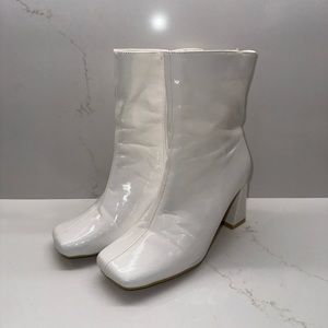 White GoGo Boots